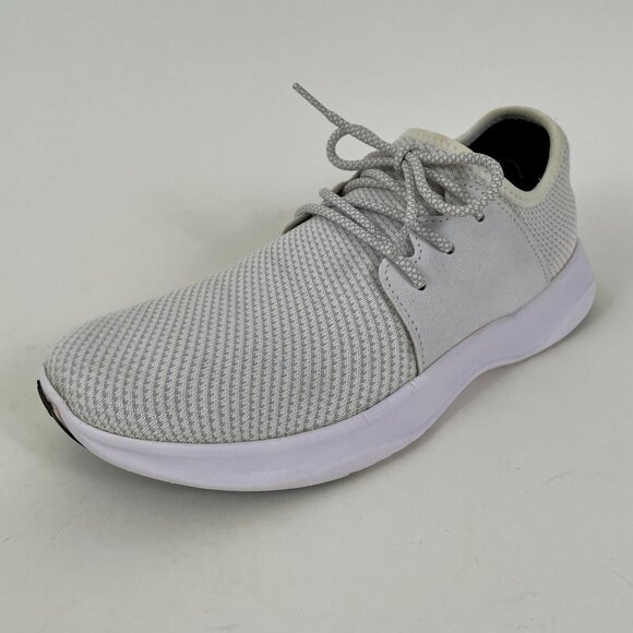 Vessi Everyday Classic 100% Waterproof Lace-Up Sneakers, Pearl White, Size 10 - Picture 5 of 10